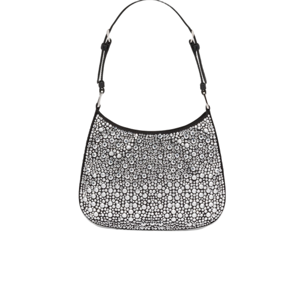 SATIN BAG CRYSTAL