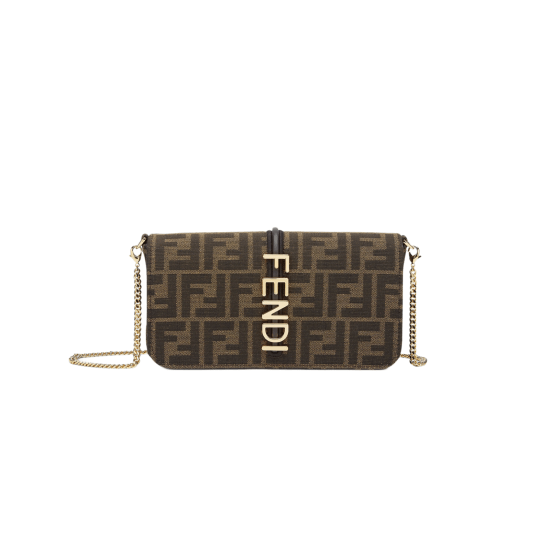 PORTOFOGLIO CON CATENA FENDIGRAPHY