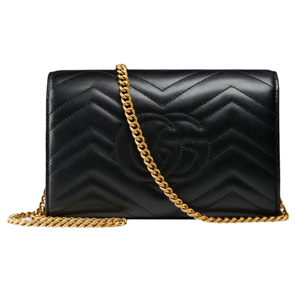 CHAIN WALLET GUCCI LOGO