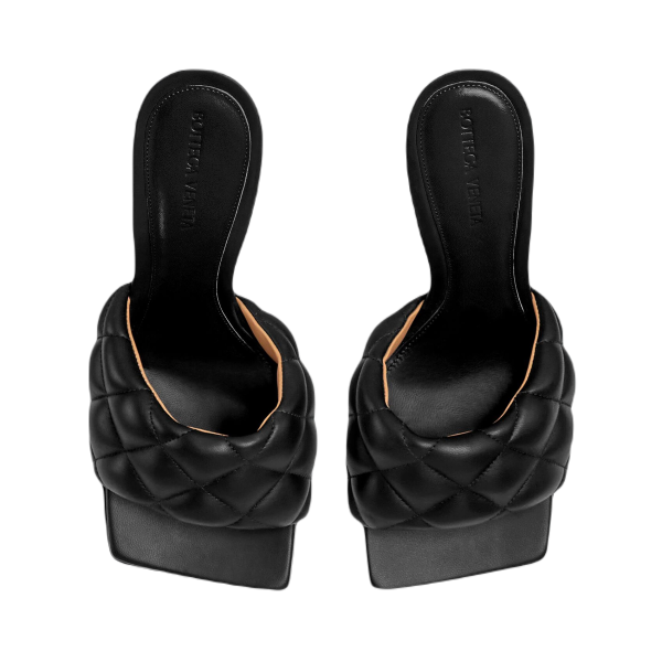 BV HEELED PADDED SANDALS