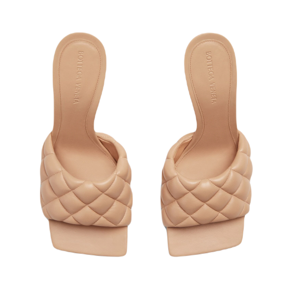 BV HEELED PADDED SANDALS